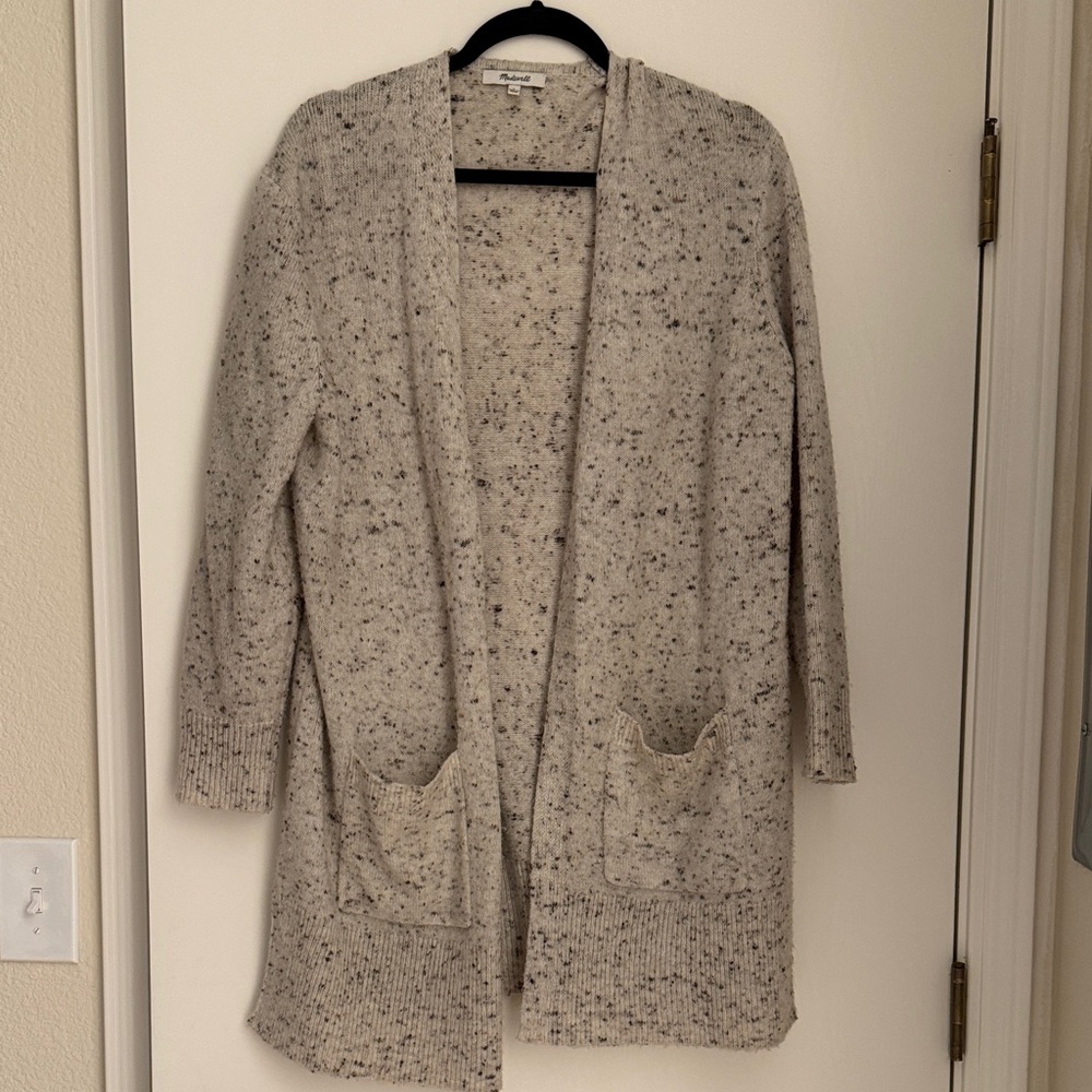 Madewell Cream Cardigan in size small